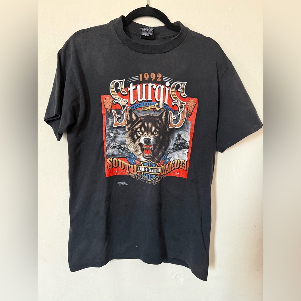 Vintage Sturgis Harley T shirt
